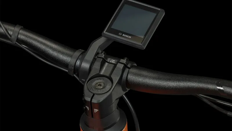 Cube Stereo Hybrid 120 Race 750 eMountain Bike in Spark Orange-2